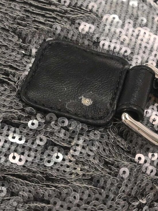 Chanel Gray Sequins Waterfall Backpack NQ02783 main image 8